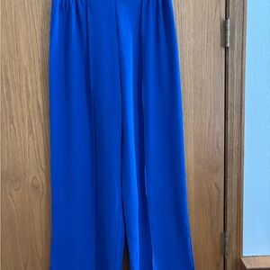 SHEIN Royal Blue Wide-Leg Pants